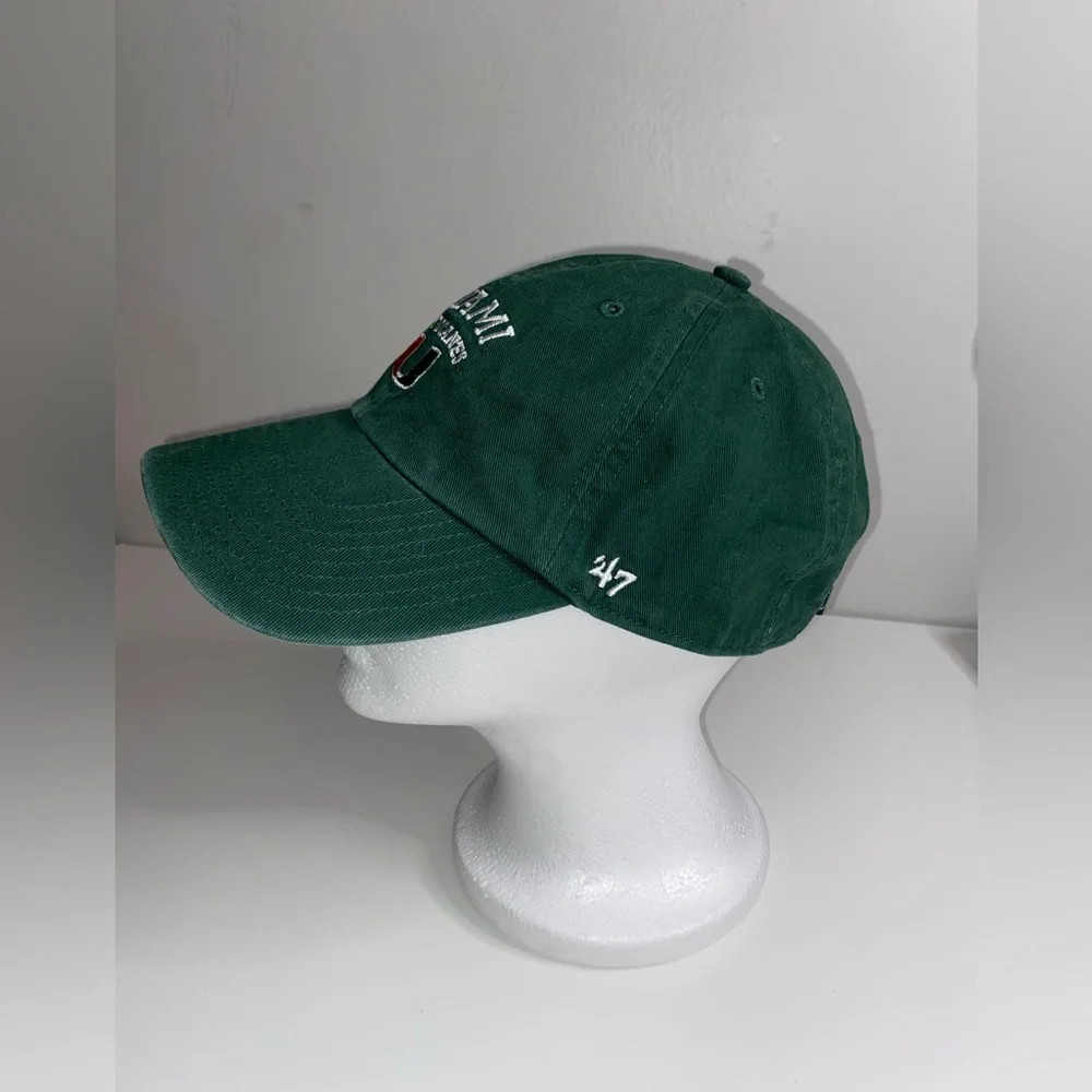 Miami Hurricanes Green Cap‎